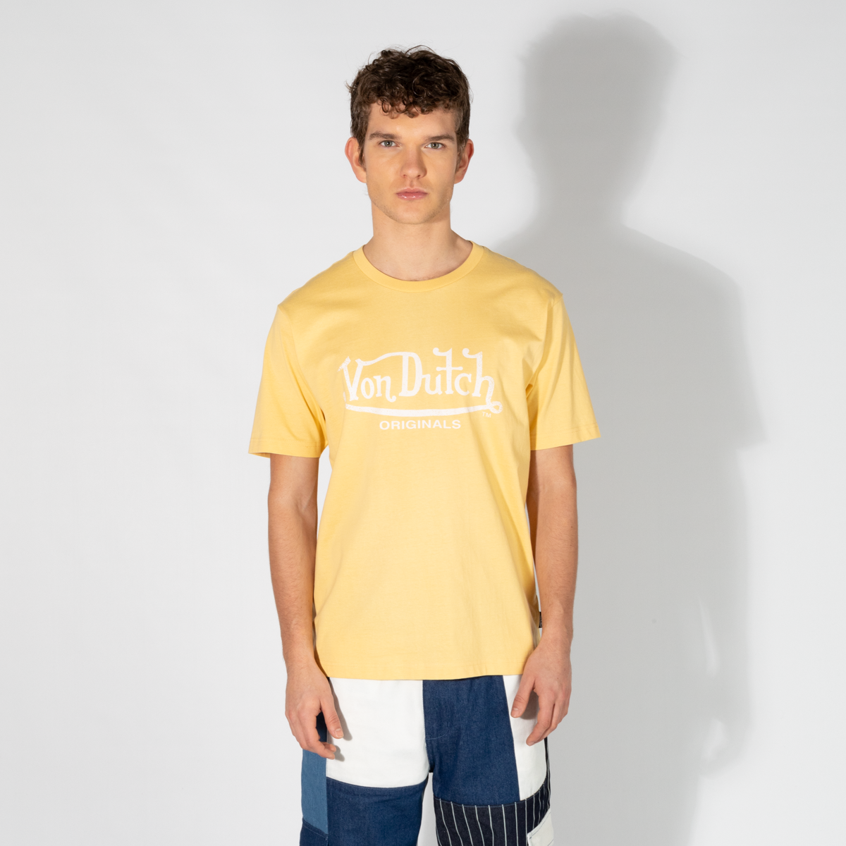 Camiseta estampada Lennon Amarillo